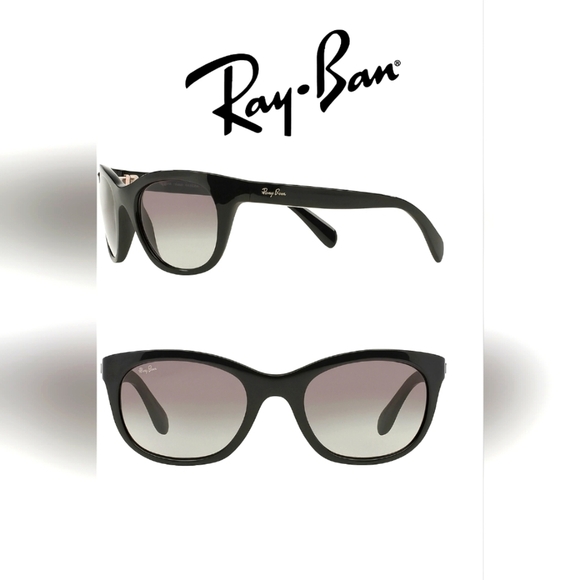 Ray-Ban Accessories - Ray-Ban Black Cat-Eye Sunglasses